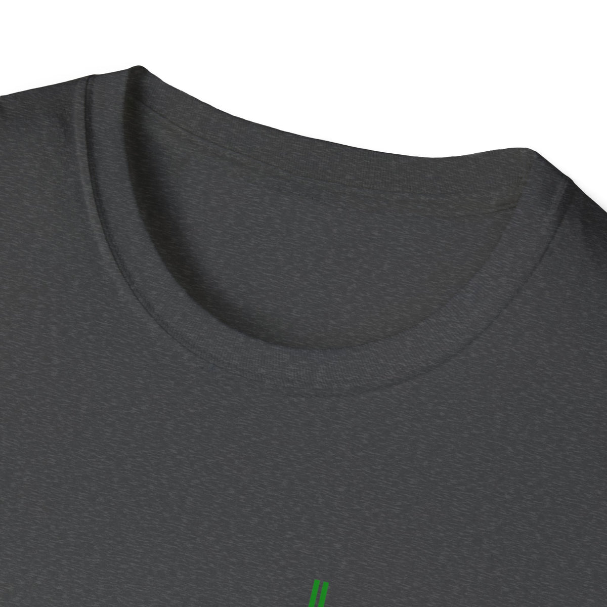 T-Shirt — Minimal Green 'Bloom Room' Logo Tee