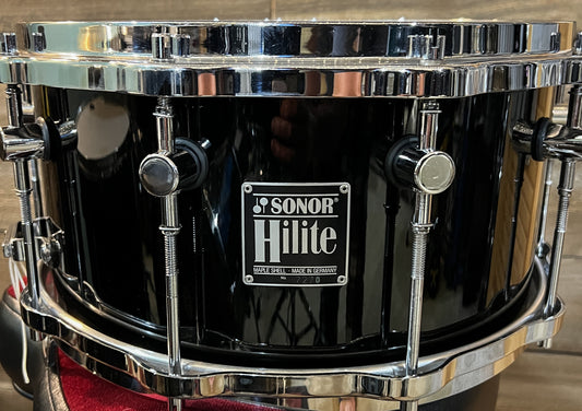 Sonor HiLite Ebony 6.5x14" Snare Drum