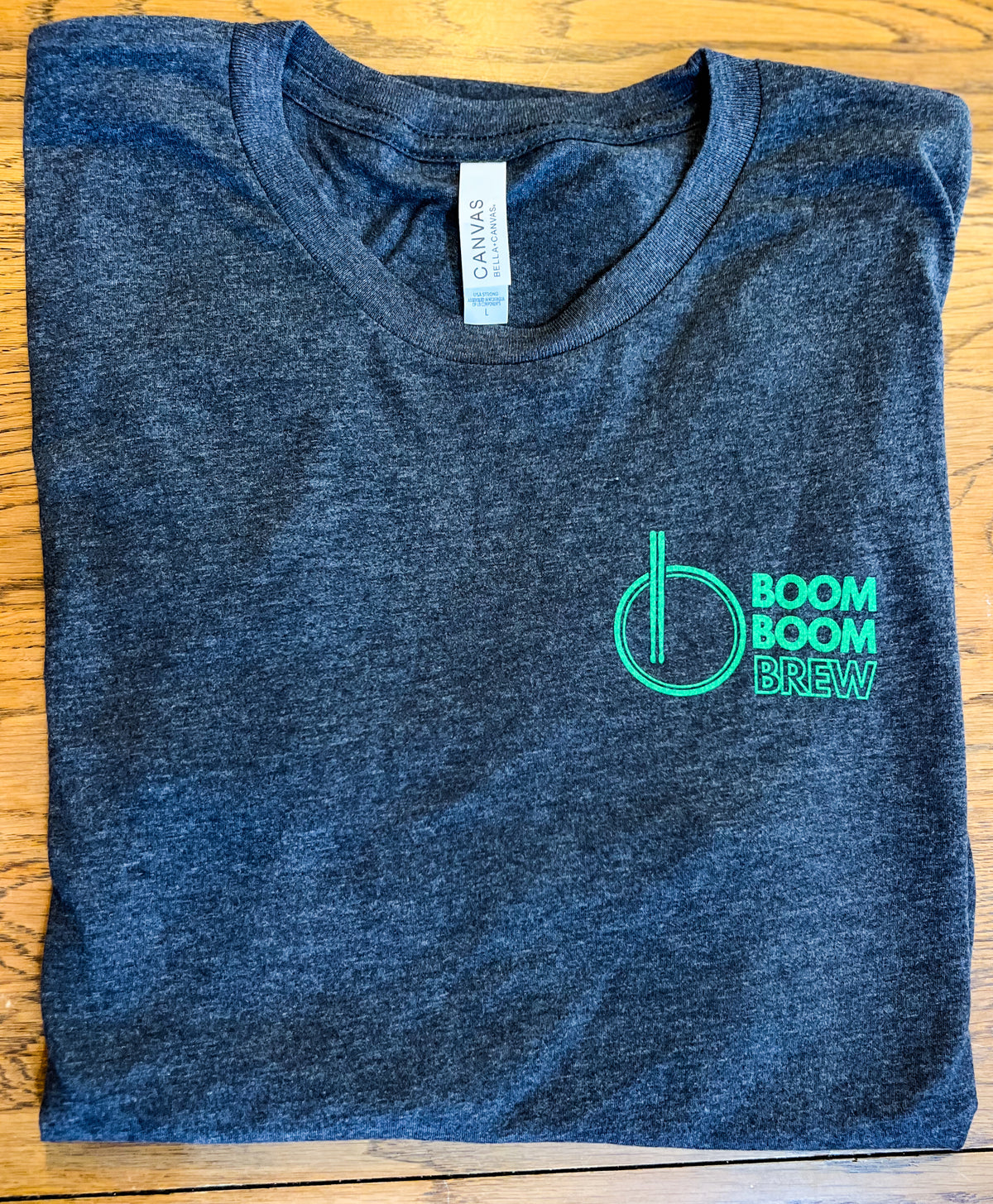 Boom Boom Brew Classic Logo Tee – For Drummers & Dreamers