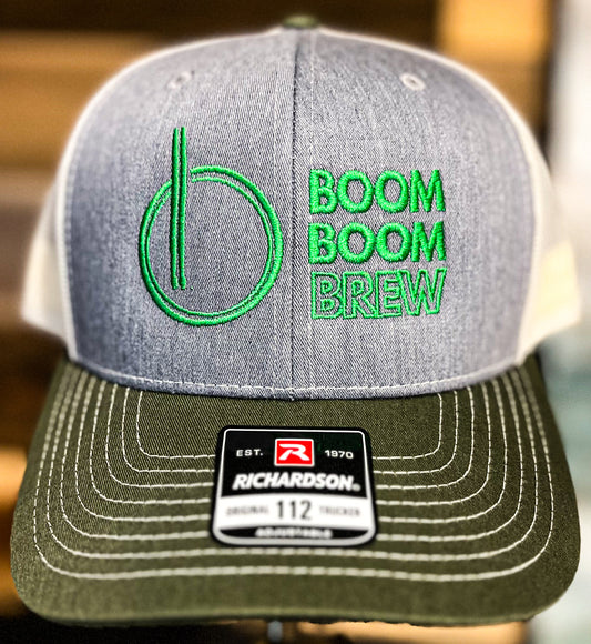 Boom Boom Brew Trucker Hat – Classic Rhythm, Modern Style
